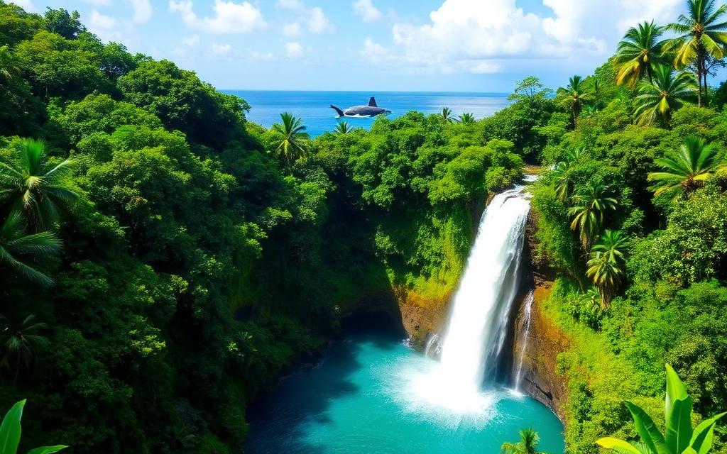 Vista de Samaná, República Dominicana