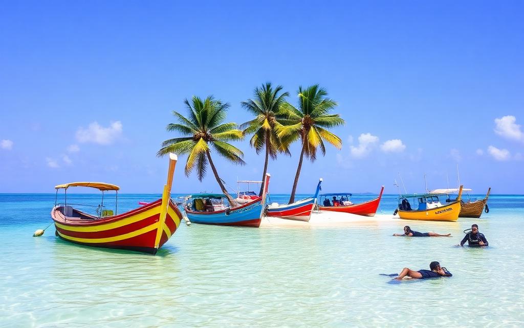 Vue de Bayahíbe, République dominicaine